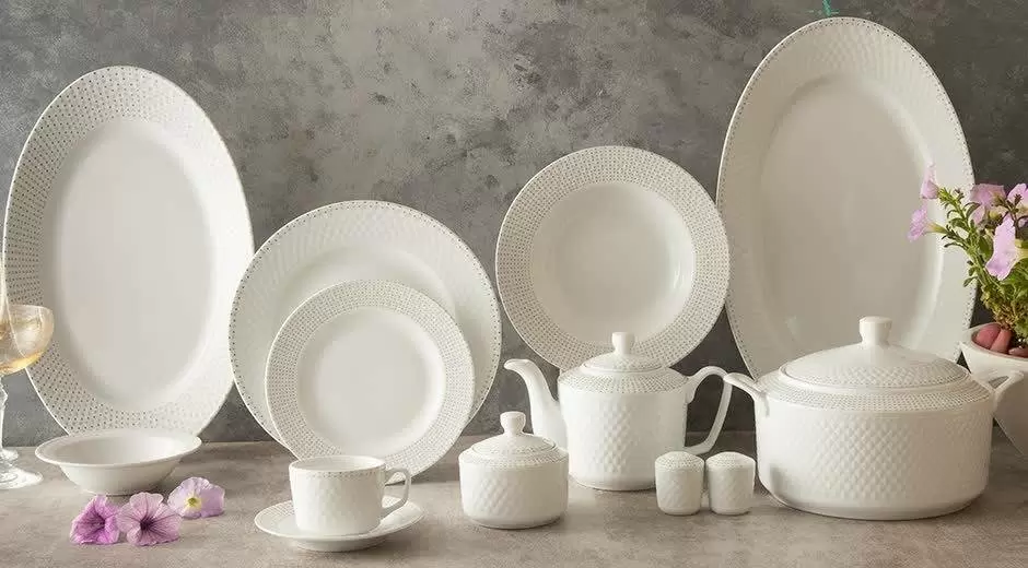 سرویس 102 پارچه چینی زرین-رادیانس(گرد)-12 نفره-لیون-درجه یک کد: 017263